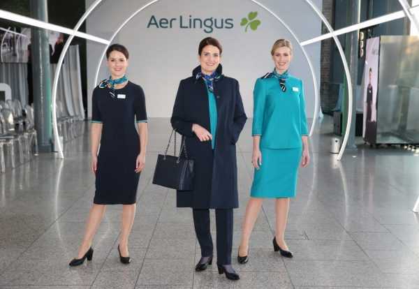 Aer Lingus unveil new uniforms, with women wearing trousers for the first time