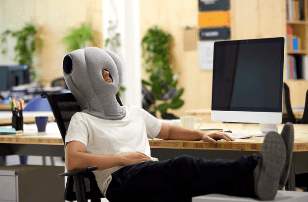 Say hello to the Ostrich pillow, that lets you take a nap wherever, whenever Say hello to the Ostrich pillow, that lets you take a nap wherever, whenever