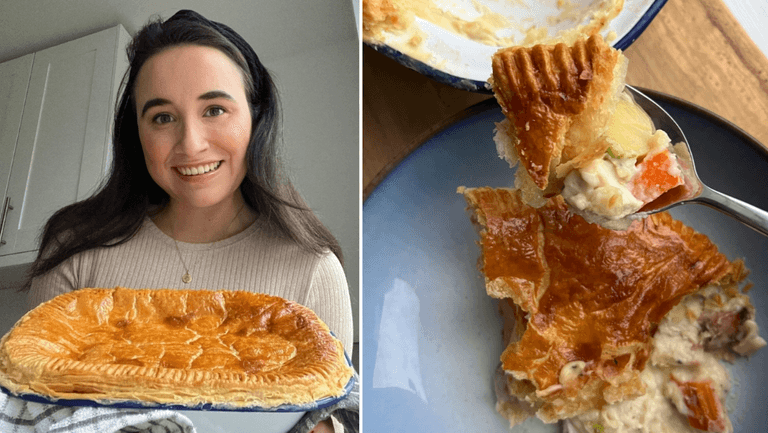 Got Christmas leftovers? Use them up with this savoury vegetable pie Got Christmas leftovers? Use them up with this savoury vegetable pie