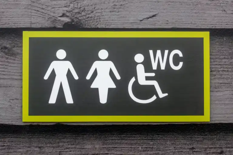 People are only just learning what WC toilet sign actually means