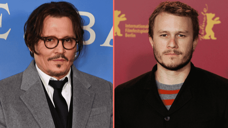 Johnny Depp gave his entire movie salary to Heath Ledger’s daughter