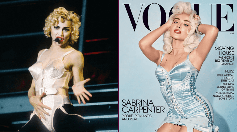 Madonna praises Sabrina Carpenter’s Vogue photoshoot amid 1991 comparisons