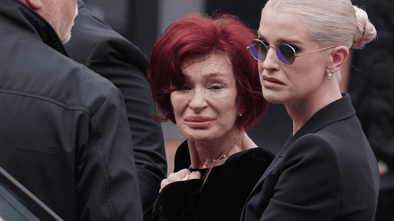 Sharon Osbourne’s heartbreaking tribute to Ozzy as she lays husband to rest