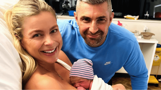 Jess Redden and Rob Kearney welcome their second child