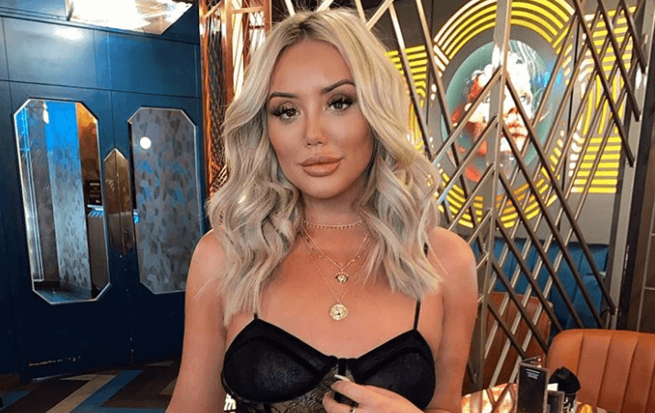 Charlotte Crosby says she was lucky if ex-boyfriend Joshua kissed her once a day