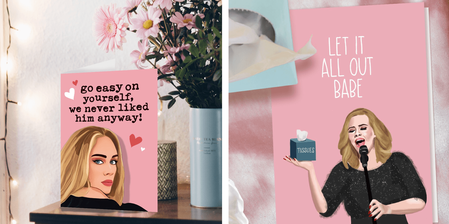 You can now get emotional support cards for your friends ahead of Adele’s tearjerking new album