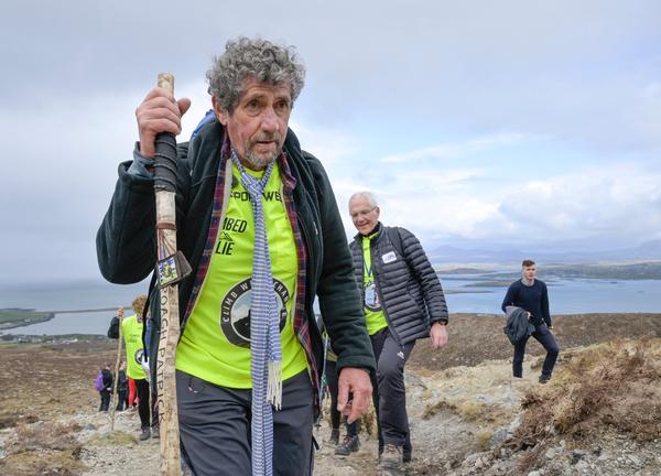 Charlie Bird “blown away” by support following incredible Croagh Patrick climb