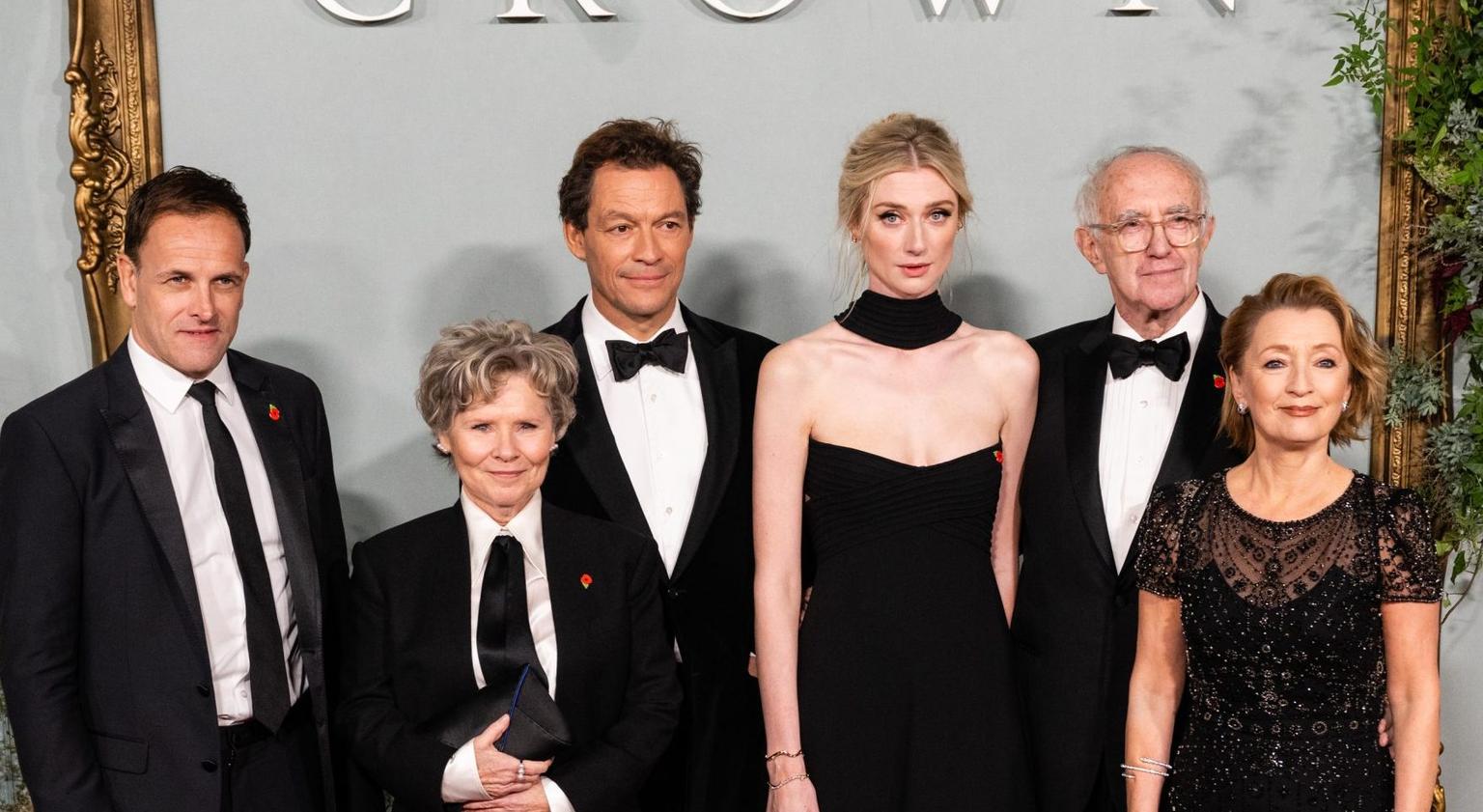 The Crown stars hit the red carpet for season 5 premiere