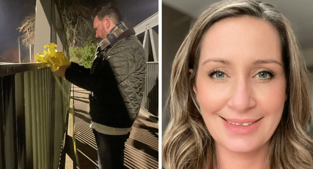 Nicola Bulley’s partner leaves heartbreaking message where she went missing