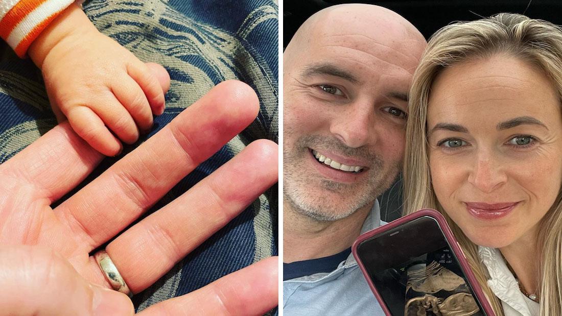 Richie Sadlier and wife praise hospital staff after becoming parents