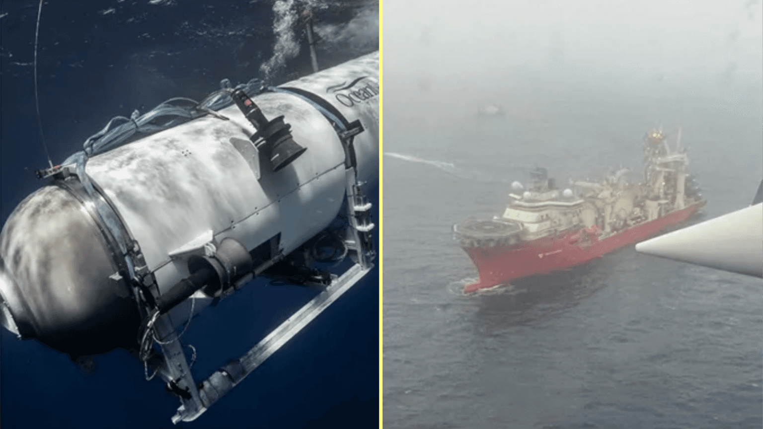 Deepwater robot finally reaches sea floor as oxygen runs out on missing Titanic sub