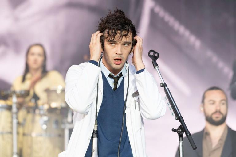 Malaysian festival cancelled after Matty Healy kisses The 1975 bandmate on stage Malaysian festival cancelled after Matty Healy kisses The 1975 bandmate on stage