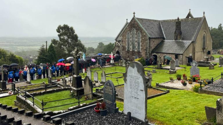 Mother pays tribute to ‘angel’ daughter as hundreds gather at crash victim’s funeral