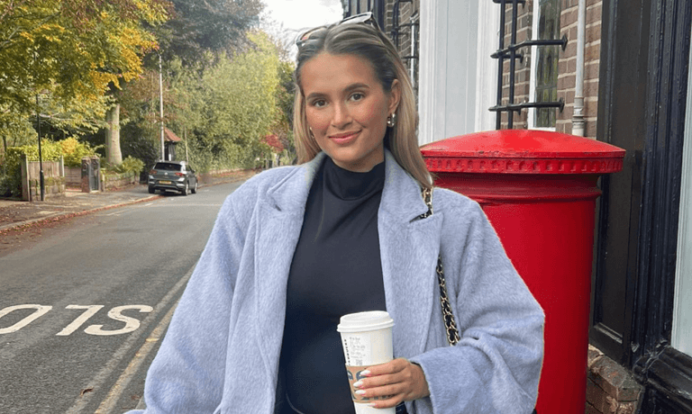 Get The Look: Shop Molly-Mae’s cosy autumnal longline coat Get The Look: Shop Molly-Mae’s cosy autumnal longline coat