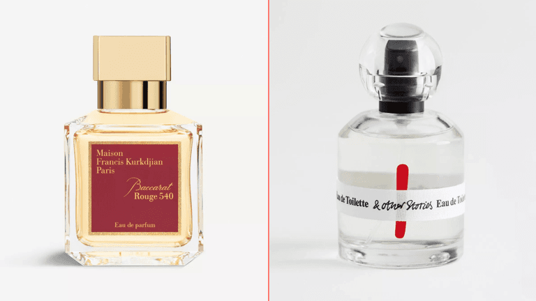 This dupe for Baccarat Rouge 540 perfume is just €30