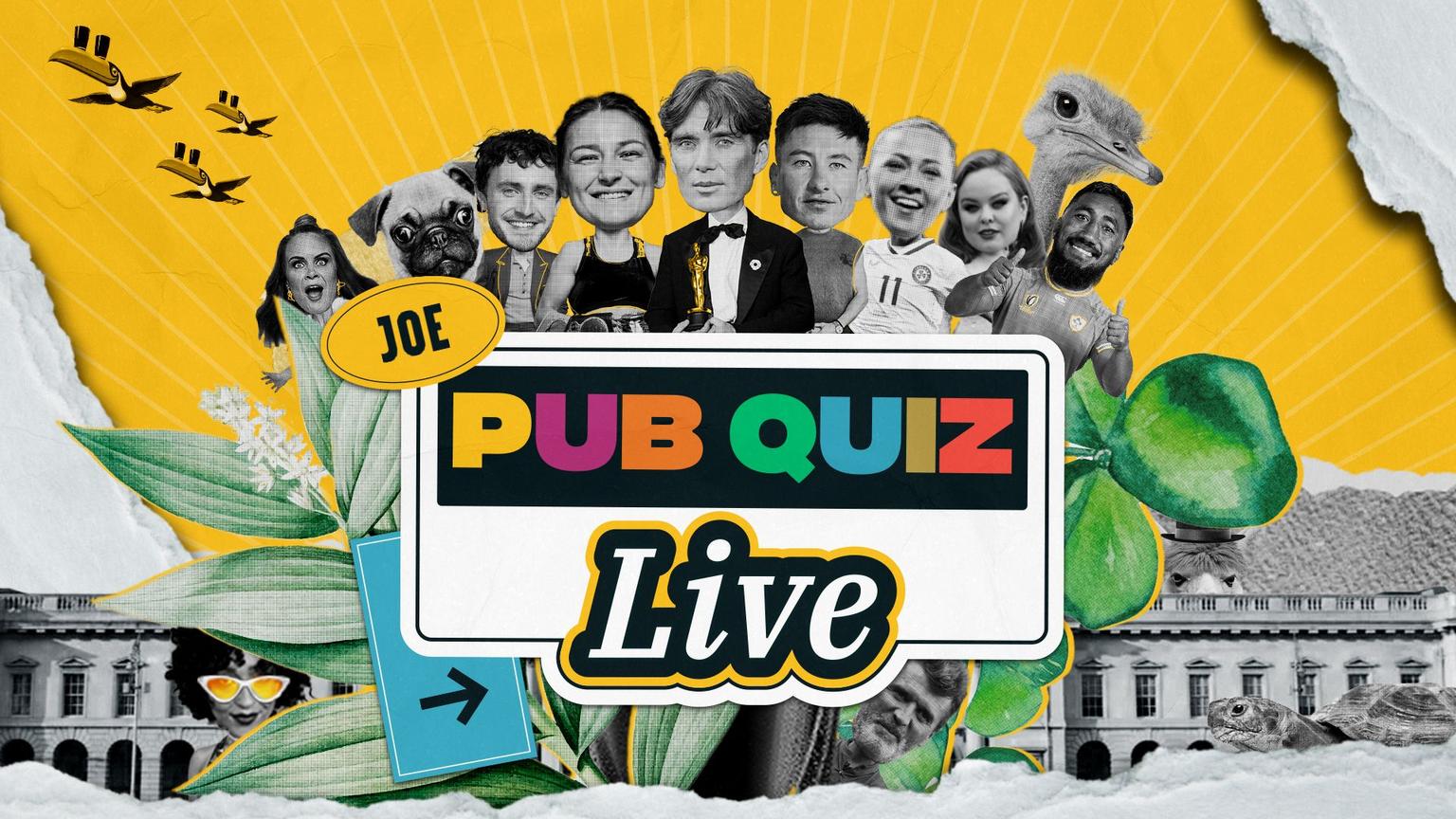 A live JOE pub quiz is happening in Dublin this month