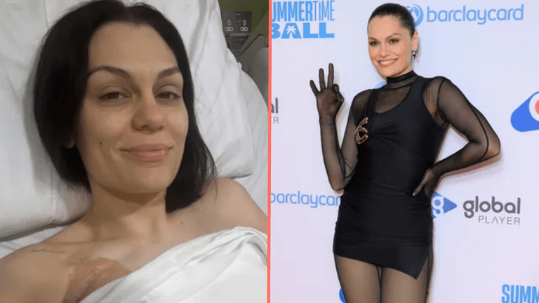 Jessie J issues health update after breast cancer operation