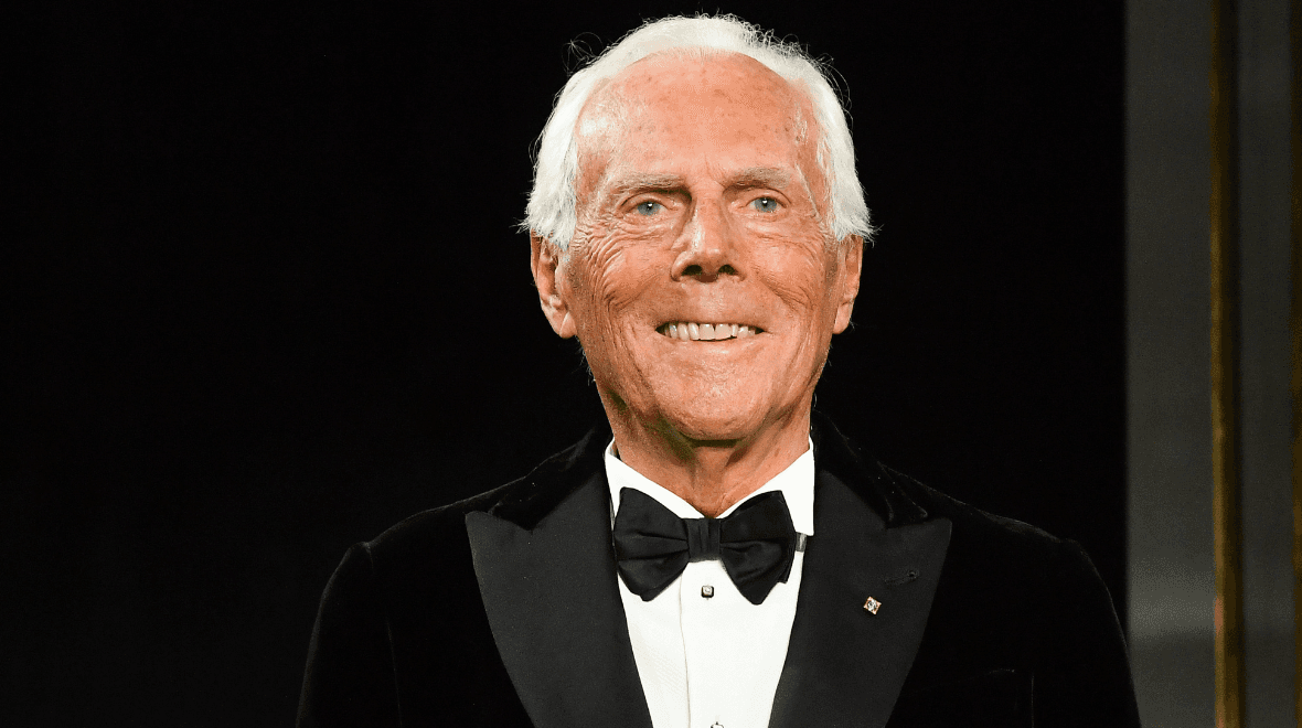 Legendary fashion designer Giorgio Armani has died
