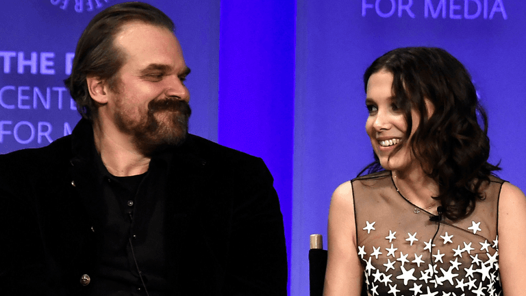 Millie Bobby Brown allegedly ‘filed harassment claim against David Harbour’