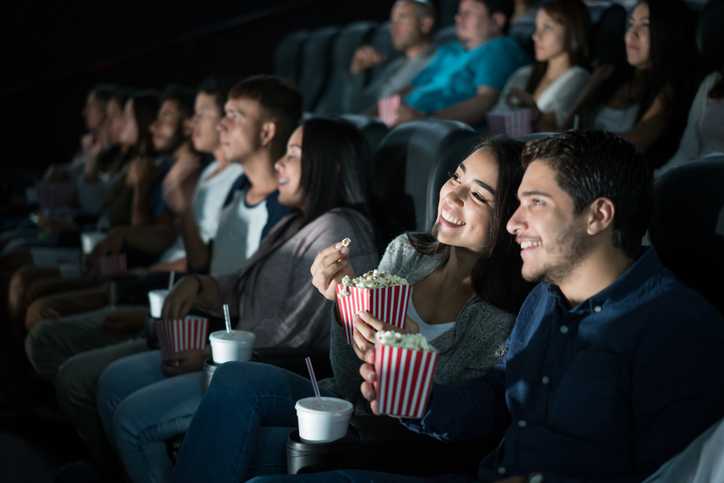 Experts claim going to the cinema is like having a ‘light’ workout Experts claim going to the cinema is like having a ‘light’ workout
