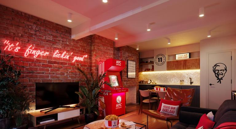 KFC themed hotel opens in UK with free chicken delivered to your room KFC themed hotel opens in UK with free chicken delivered to your room