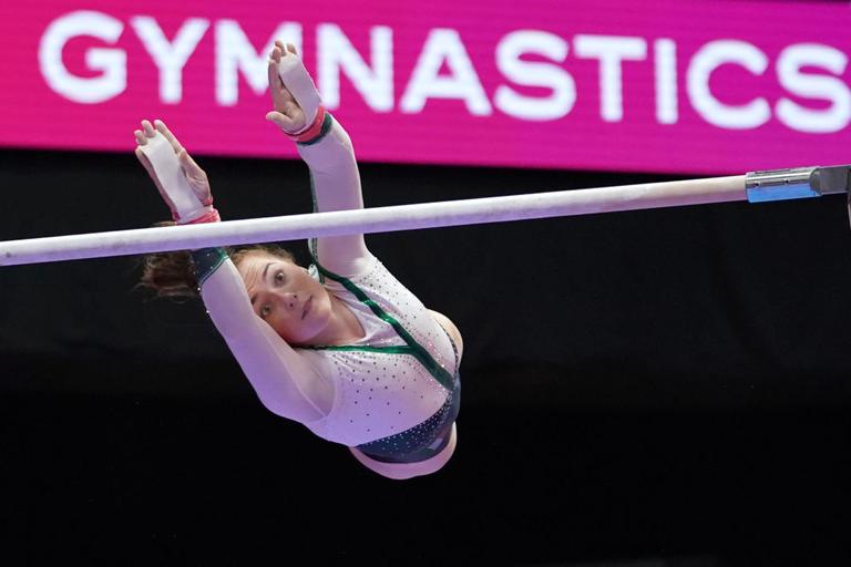 Emma Slevin is the first Irish gymnast at the World Gymnastics Championships all-arounds finals Emma Slevin is the first Irish gymnast at the World Gymnastics Championships all-arounds finals