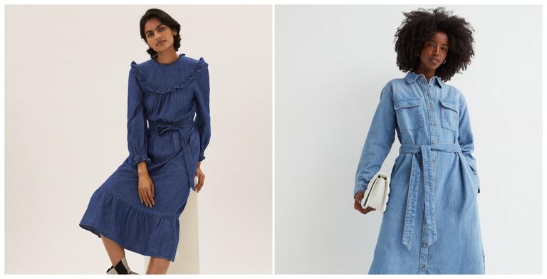 A denim dress is about to become your wardrobe staple for spring 2022 A denim dress is about to become your wardrobe staple for spring 2022