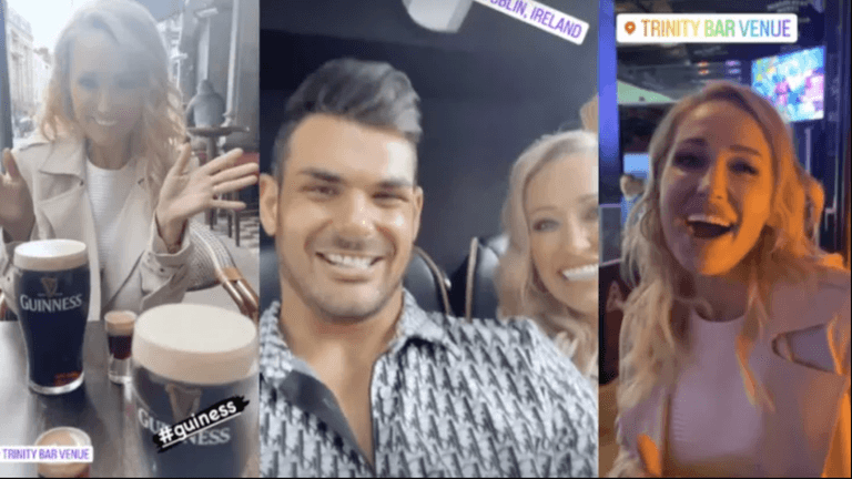‘I’m Irish!’ – Selling Sunset stars Mary and Romain return to Dublin for pints and trad ‘I’m Irish!’ – Selling Sunset stars Mary and Romain return to Dublin for pints and trad