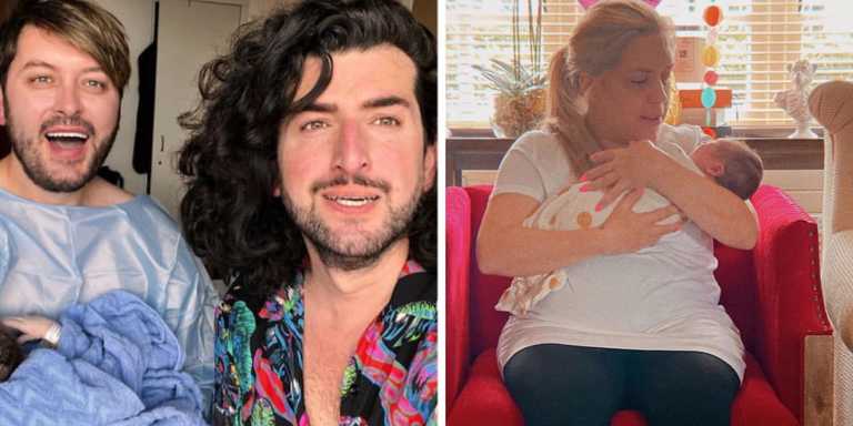 Brian Dowling’s sister Aoife reunites with newborn 5 days after giving birth Brian Dowling’s sister Aoife reunites with newborn 5 days after giving birth