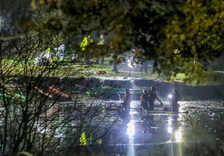 Three children die after falling through ice while playing on Solihull frozen lake Three children die after falling through ice while playing on Solihull frozen lake