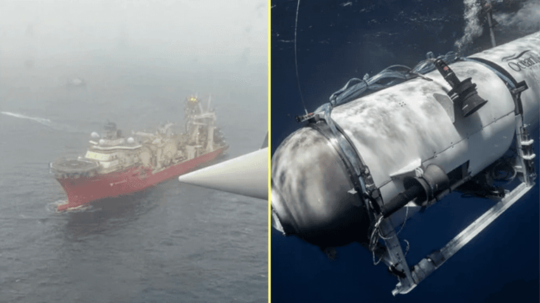 Debris found in search for missing Titanic sub Debris found in search for missing Titanic sub