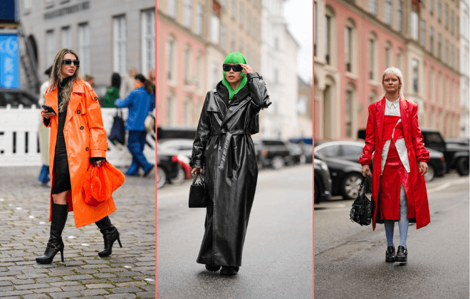 Fashion: Leather trench coats are going to be an autumn wardrobe staple Fashion: Leather trench coats are going to be an autumn wardrobe staple