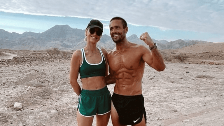 Vogue Williams praises Spencer Matthews after he completes 30 marathons Vogue Williams praises Spencer Matthews after he completes 30 marathons