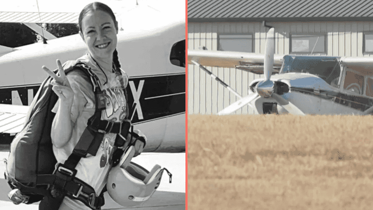 Woman dies after walking backwards into airplane propeller while taking photo Woman dies after walking backwards into airplane propeller while taking photo