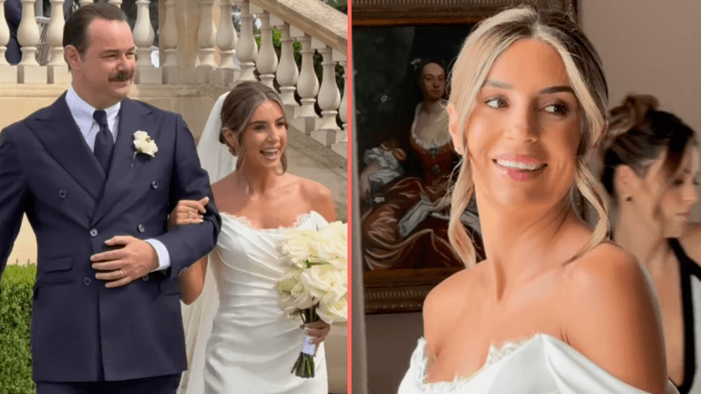 Dani Dyer features Irish designer on her wedding day Dani Dyer features Irish designer on her wedding day